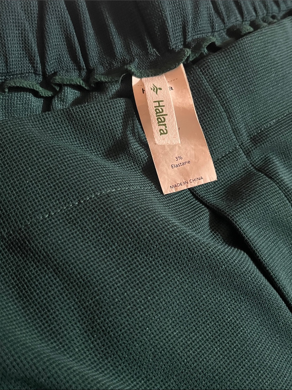 Halara Wide Leg Waffle Pants - Picture 8 of 9